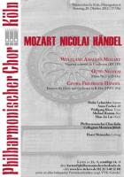 Werke von Mozart, Nicolai und Händel