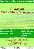 G. Rossini: Petite Messe Solennelle