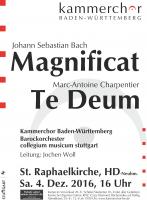 Bach: Magnificat / Charpentier: Te Deum