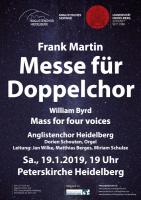 Frank Martin: Messe für Doppelchor