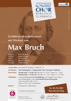 Wandelkonzert mit Werken von Max Bruch in Bergisch Gladbach