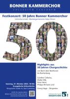 Festkonzert - 50 Jahre Bonner Kammerchor