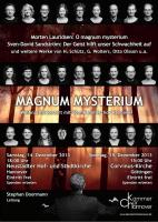 „Magnum mysterium“ Weihnachtskonzert mit dem Kammerchor Hann