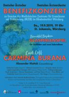 Carl Orff: Carmina burana (Solisten, Chor und Orchester)