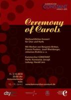 Ceremony of Carols - Konzert für Chor und Harfe