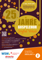 Jubiläumskonzert - 25 Jahre Gospelchor Joyful Voices