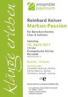 R. Keiser: Markus-Passion