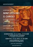 Adventskonzert - A Festival of Nine Lessons and Carols