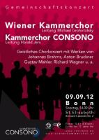 Geistliches Chorkonzert - Wiener Kammerchor & CONSONO