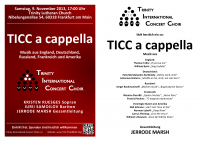 TICC a cappella in Frankfurt