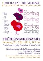 Schola Cantorum Leipzig | Frühlingskonzert des Kinderchores