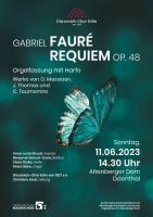 Fauré Requiem, Werke von Tournemire, J. Thomas, O.Messiaen