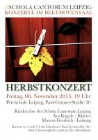 Schola Cantorum Leipzig | Herbstkonzert des Kinderchores