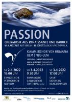 Passion, Chormusik aus Renaissance und Barock