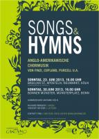 Songs & Hymns - Anglo-amerikanische Chormusik