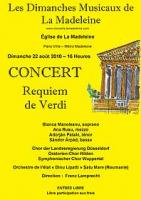 Verdi: Requiem - Konzerttournee Paris und Brüssel