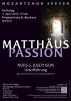 Uraufführung: Matthäuspassion