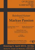 Markuspassion von Reinhard Keiser