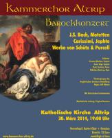 Barockkonzert (Bach, Purcell, Carissimi)