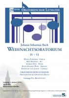 Weihnachsoratorium Teile IV-VI von J.S. Bach