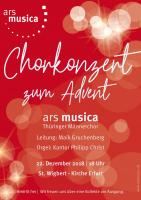 Chorkonzert zum Advent - ArsMusica