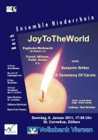 Joy to the World / A Ceremony of Carols