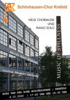 Music of Stillness - Neue Chormusik und Piano solo