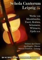 Schola Cantorum Leipzig: Sommerkonzert