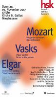 Mozart, Vasks, Elgar