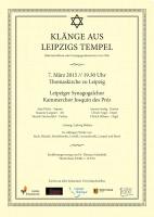 Klänge aus Leipzigs Tempel