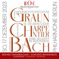 Graun: Weihnachtsoratorium / Charpentier: Te Deum / Bach...
