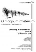 O Magnum Mysterium - Chormusik zu Weihnachten