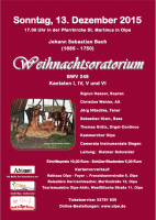 Weihnachtsoratorium (J. S. Bach), Kantaten I, IV, V, VI