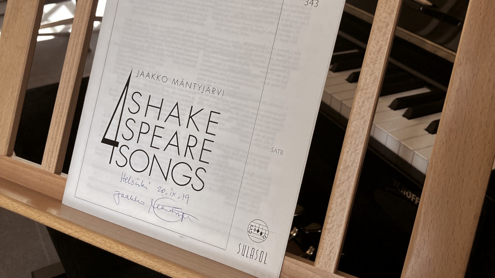 Foto: „Four Shakespeare Songs“ von Jaakko Mäntyjärvi (Judith Mohr)